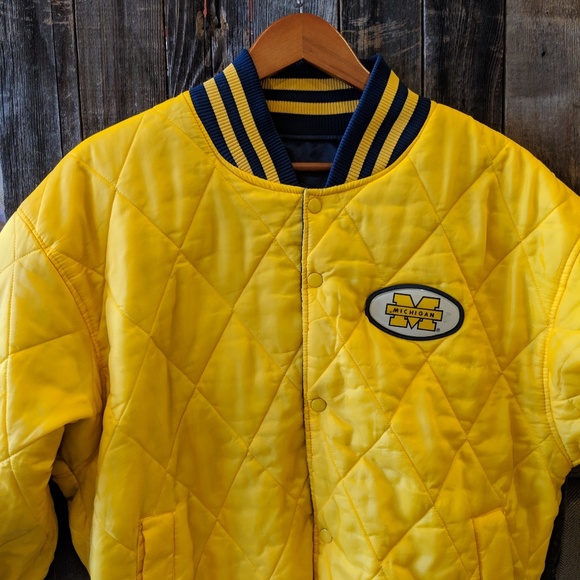 Vintage Michigan Wolverines bomber jacket - Picture 6 of 6